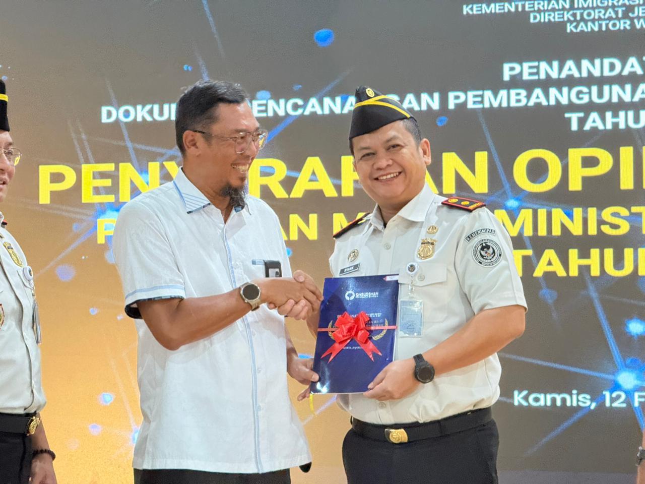 Kanwil Imigrasi Riau Canangkan Zona Integritas Menuju WBK/WBBM 2026, Imigrasi Pekanbaru Raih Penghargaan Ombudsman RI