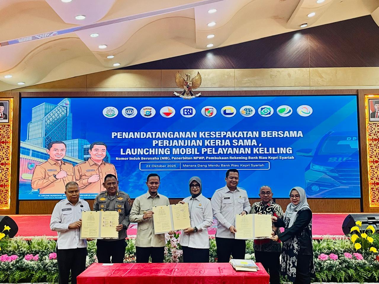 Kantor Imigrasi Pekanbaru dan Pemerintah Kota Pekanbaru Jalin Kerja Sama Layanan Paspor di Mal Pelayanan Publik