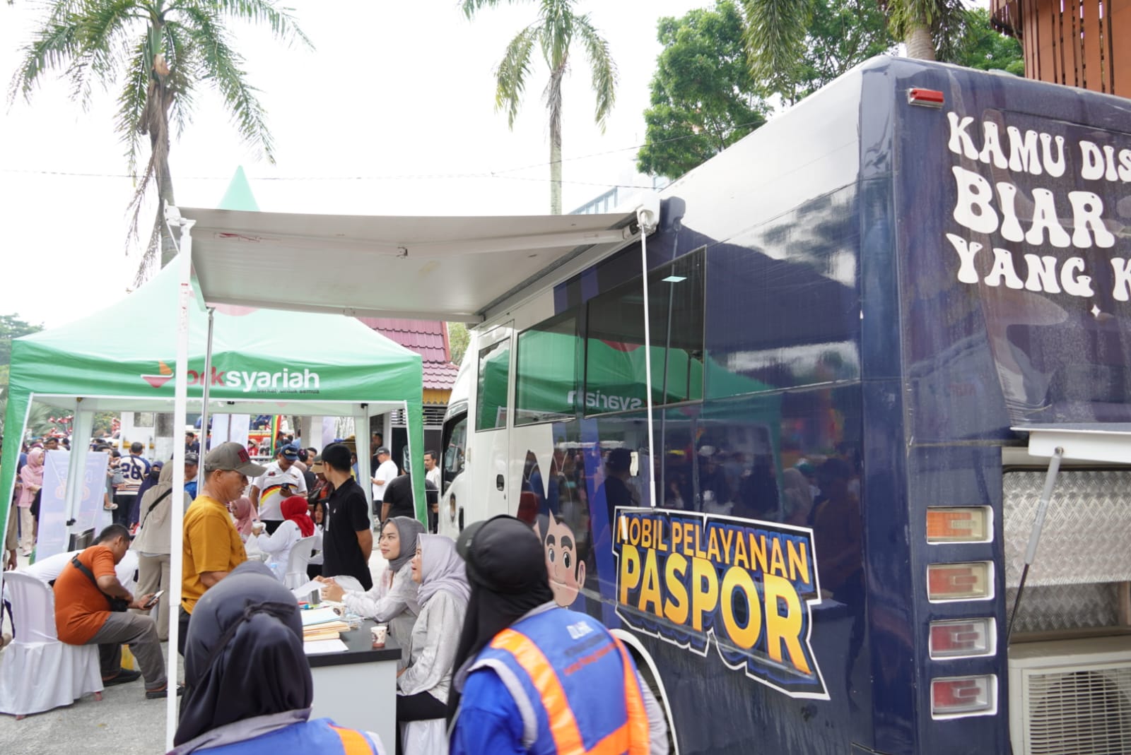 Imigrasi Pekanbaru Hadirkan Layanan Paspor pada Puncak Hari Jadi ke-242 Kota Pekanbaru
